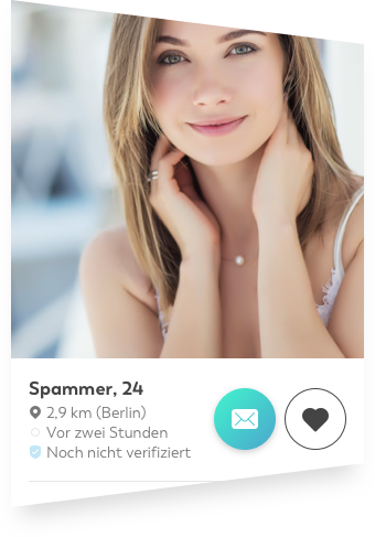 Sample spammer profile: